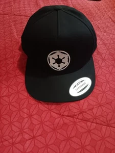 Star Wars Imperial Logo Hat Black Snapback Adult OS - Picture 1 of 4