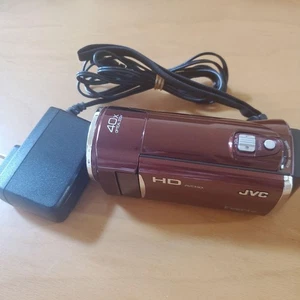JVC Everio GZ-HM450-R HD Camcorder 40x Optical Zoom Used with Charger Only - Picture 1 of 12