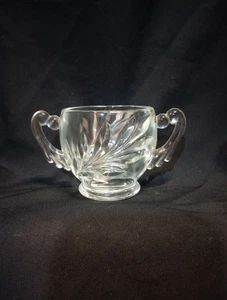 Vintage Klarglas Zuckerdose - Bild 1 von 5