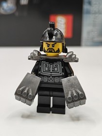 NEW Ninjago Karlof Custom Lego Minifigure 70756 Dojo Elemental Master of Metal