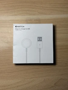 Véritable Apple Watch Câble de Charge Magnétique (1m) Chargeur Magnétique vers USB - Photo 1 sur 5