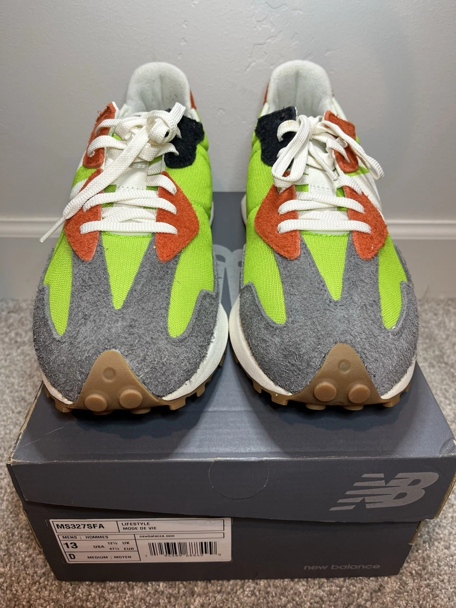 New Balance 327 Fluorescent Green | eBay