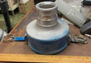 PT - Cam & Groove Reducer Hose Fitting - Female x Male Camlock - P/N: 40CX20A - Picture 1 of 12