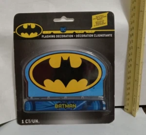 Batman Led Flashing Light-Up Decoration,Party Favor Cake Topper Hero DC Freeship - Picture 1 of 2
