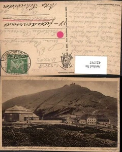 421747,Riesengebirge Schneekoppe m. Schlesierhaus b. Krummhübel Karpacz - Bild 1 von 1
