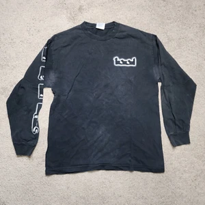 Vintage TOOL 2001 Lateralus Adult L Long Sleeve T-Shirt Band Tee Y2K - Black - Picture 1 of 11