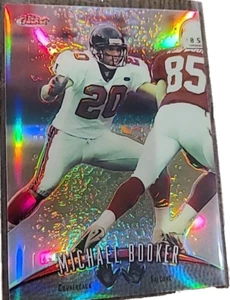 1998 Topps Finest #29 Michael Booker Atlanta Falcons - Picture 1 of 2