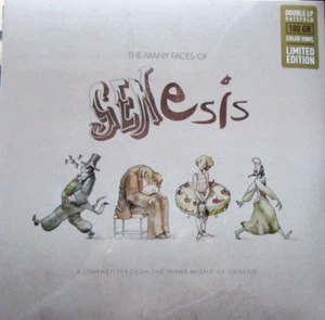 GENESIS the many faces of genesis Foldout Sleeve Coloured marble Vinyl Ltd.Ed. - Bild 1 von 2