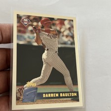 1996 Topps Philadelphia Phillies Baseball Card #85 Darren Daulton- With Sleeve 