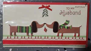 Papyrus Merry Christmas Happy Holidays Card - Brand New - Husband - Picture 1 of 2