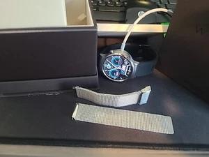 Huawei Watch 42mm 1st Generation Stainless Steel w/2 Strap Bands *WORKING* - Picture 1 of 4
