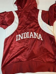 Adidas Indiana Hoosiers Sweatshirt rot Full-Zip Größe Xxl - Bild 1 von 9