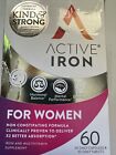 Active Iron for Women Iron & Multivitamin Supplement High Potency Immune 06/2024 Only $12.95 on eBay
