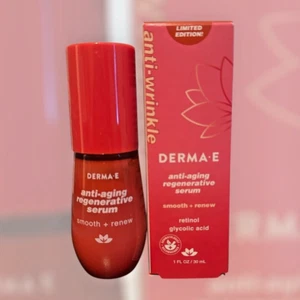 DERMA E Anti-Aging Regenerative Serum anti-wrinkle 1oz Mini - Picture 1 of 4