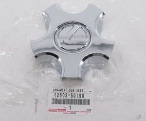 LEXUS LS XF30 Wheel Chrome Center Cap 4260350190 42603-50190 NEW GENUINE - Picture 1 of 4