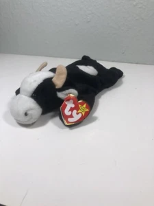 1993 DAISY the COW  TY Beanie Baby Original 4th/5th Gen PVC/PE Pellets T22 - Picture 1 of 7