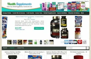 Automated Affiliate Nutrition Store Website Free Installation+Hosting - Bild 1 von 1