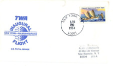 Trans World Airways TWA First Flight New York - Durham Caroline du Nord - 1984