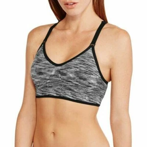 Sport Bra, Women's Danskin Now Seamless Athletic Padded Sport Bra, XLarge - Picture 1 of 14