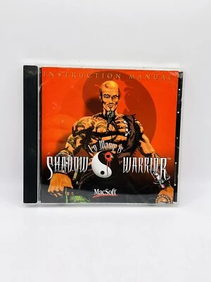 Shadow Warrior Mac CD-ROM Game 3D Realms 1997 FPS MacSoft Pc Computer Retro Fun - Image 1 of 4