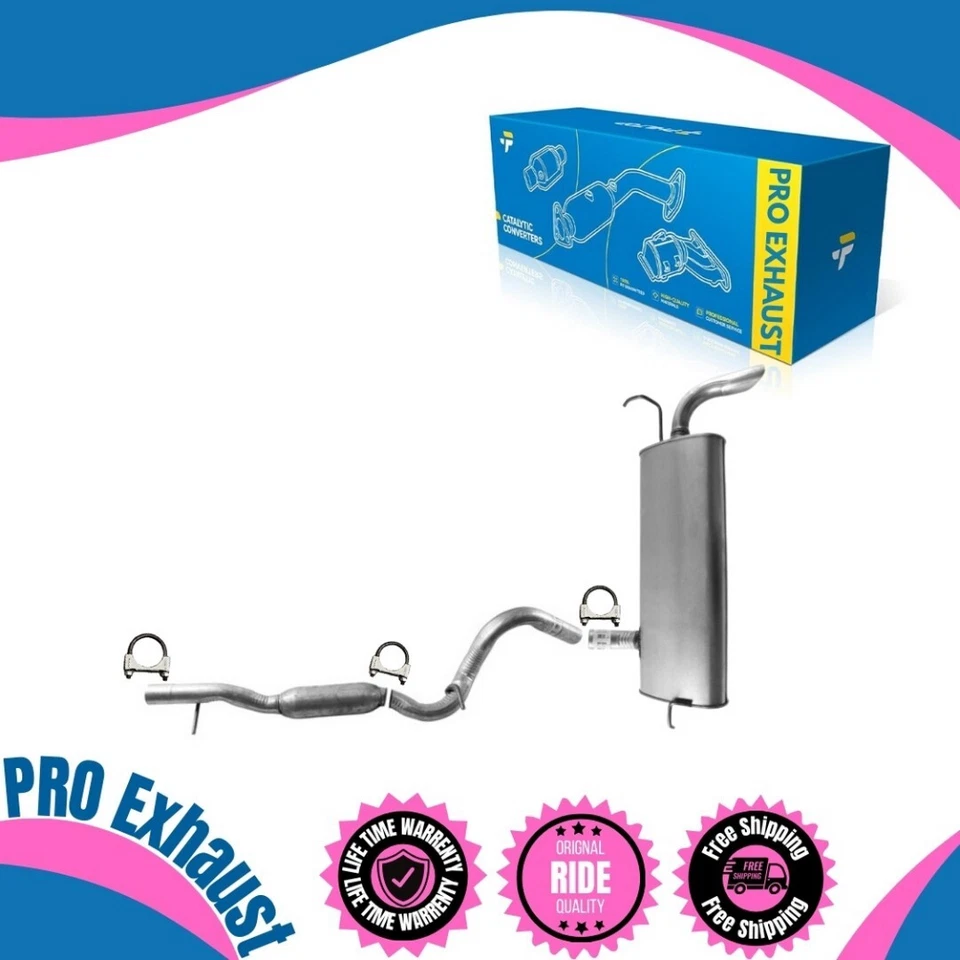 后共振器+消声器适用于2012 2013 2014 2015 2016年2017吉普牧马人3.6L 2门 — 第 1/4 张图片