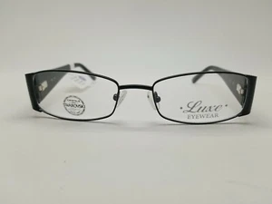 1 Unit NEW Luxe Women’s eyeglasses WP WL0335 Shiny Black Frame 51-18-135 #275 - Picture 1 of 7