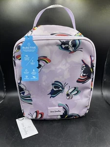 Vera Bradley ReActive Lunch-Box Lavendel Schmetterlinge Neu mit Etikett - Bild 1 von 9