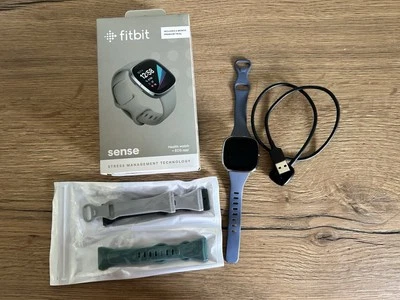 Fitbit Sense BOXED with USB Charging cable & With 3 extra bands (small) - Image 1 of 3
