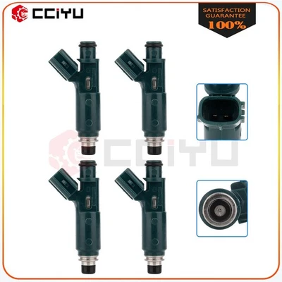 4 Fuel Injectors For Toyota For Corolla Chevrolet Prizm 1998-1999 23250-03010 - Изображение 1 из 4