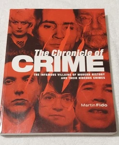 1993 Vintage The Chronicle of Crime The Infamous Villains of Modern History Book - Picture 1 of 4