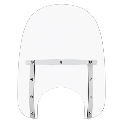 Memphis Shades 17" Slim Clear Windshield w/9" Cutout (MEM4220) - Изображение 1 из 2