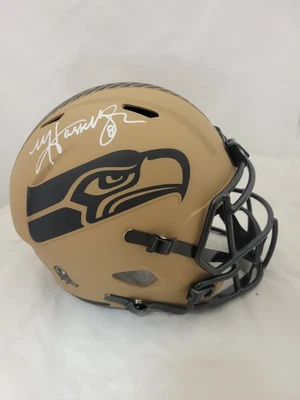 CASCO BAS Seattle Seahawks firmado por Matt Hasselbeck f/s sts2 speed rep Foto 1 de 3