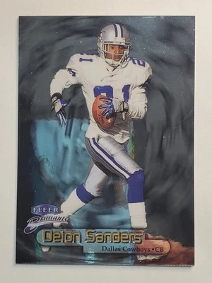 1998 Fleer Brilliants #51 Deion Sanders ~ Dallas Cowboys - Image 1 of 2