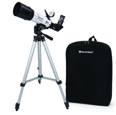 Telescópio de viagem seguro solar Celestron EclipSmart 50 com mochila - Imagem 1 de 4