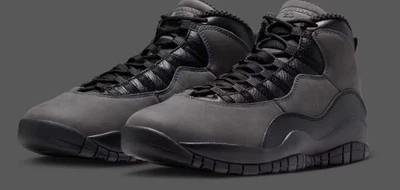 New Nike Air Jordan 10 Retro Shadow Charred Grey HJ6779-001 Men's Size 11 - Image 1 of 4