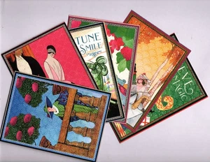 Graphic45 FASHION FORWARD (6PC) 3.75"x5.25" HAND-CUT EPHEMERA CARDS scrapbook - Picture 1 of 7