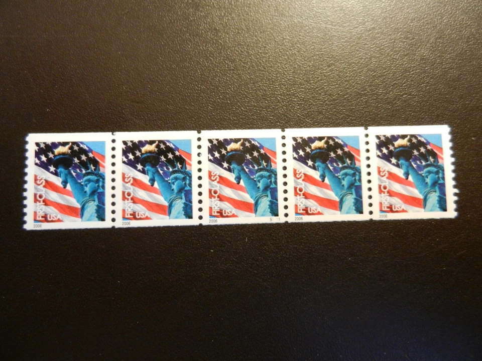 #3967 NON-DENOM. (39c) *FLAG* PNC5.  PLT #S1111.  # on #, 1R.  MNH, F-VF, OG - Image 1 of 1