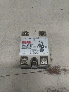 Output 24V-380V 25A SSR-25 DA Solid State Relay Temperature Controller (44) - Picture 1 of 2