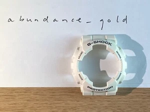 Casio G-Shock GA100B-7 GA100 GD100 GA110 Matte White Bezel with Black Text - Picture 1 of 4