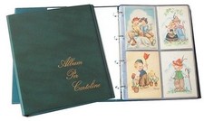 80 SEPARA TASCA IN CARTA NERA PER INSERTI RACCOGLITORE CARTOLINE GRANDE 10,5X1 5