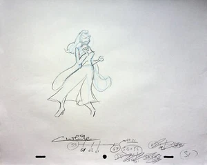 Lápiz Colin White firmado producción 1978 Captain Caveman & the Teen Angels #WC - Imagen 1 de 2