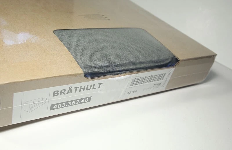 Funda Sofá 3 Plazas Ikea BRATHULT - Borrado Gris-Verde. 403.362.46. Nuevo en caja. Foto 1 de 1