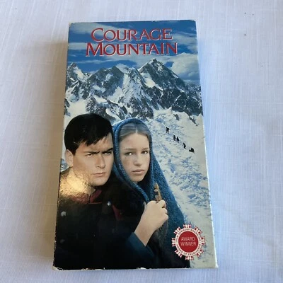 Courage Mountain (-VHS, 1990) Charlie Sheen, Leslie Caron - Image 1 of 4