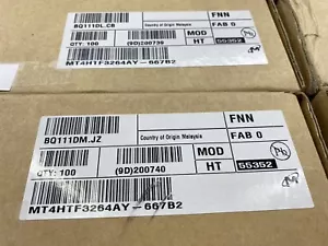 Box of 100 Micron MT4HTF3264AY-667B2 256MB Original -Contact us for quantity - Picture 1 of 1