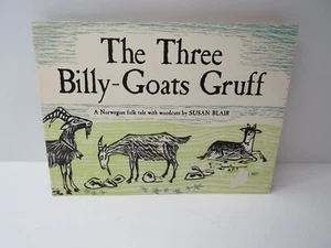 The Three Billy-Goats Gruff Susan Blair 1974 PB Scholastic 12st Printing #P9 - Imagen 1 de 5