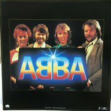ABBA GOLD 2 SIDED 12" FLAT DISPLAY NEW ORIGINAL Agnetha Benny Björn Frida L@@K