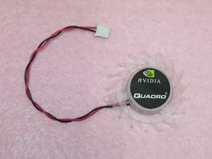 45mm NVIDIA Quadro Video Card Cooler Fan Replacement 39mm 2Pin DC 12V 0.25A R03d - Picture 1 of 3