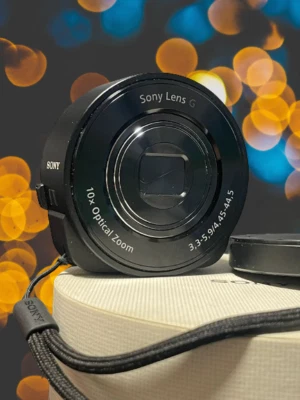 Sony Cyber-shot DSC-QX10 18.2MP Digital Camera - Black - Image 1 of 4