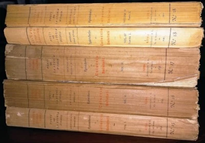 EPISTOLARIO DI COLUCCIO SALUTATI COMPLETO 5 VOLUMI 1891 1911 FRANCESCO NOVATI - Immagine 1 di 4