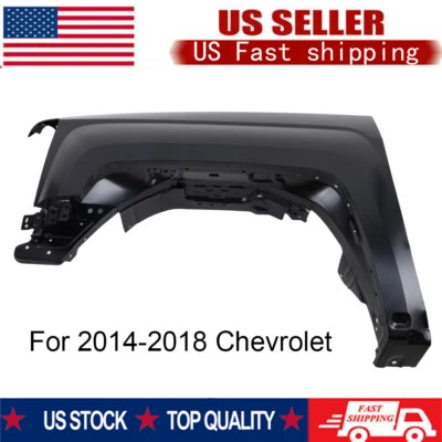 Fender For 2014-2018 Chevrolet Silverado 1500 2500 3500 Pickup Front Driver Side - Изображение 1 из 4